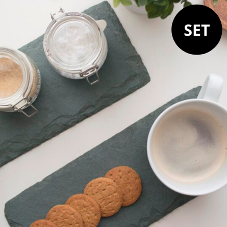 Set piatti in ardesia Rustic Mix Mare